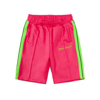 Pantalon Palm Angels Rosa Corto Azul Verde