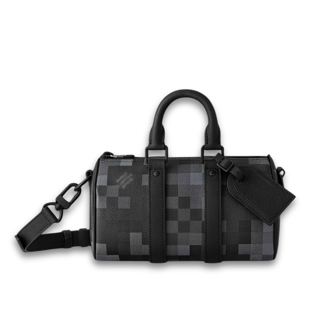 Messenger Bag Negro Pixelado