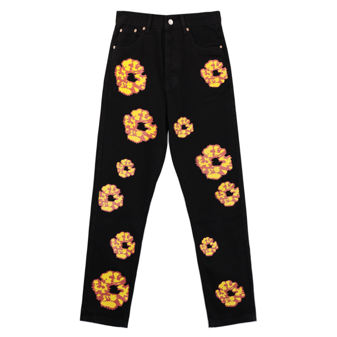 Denim Trs Black Jeans Negro