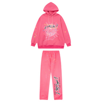 Buzo Sp5der Rosa Rosa Web