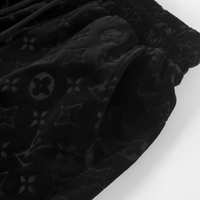 Lv Shorts Monograma Negro