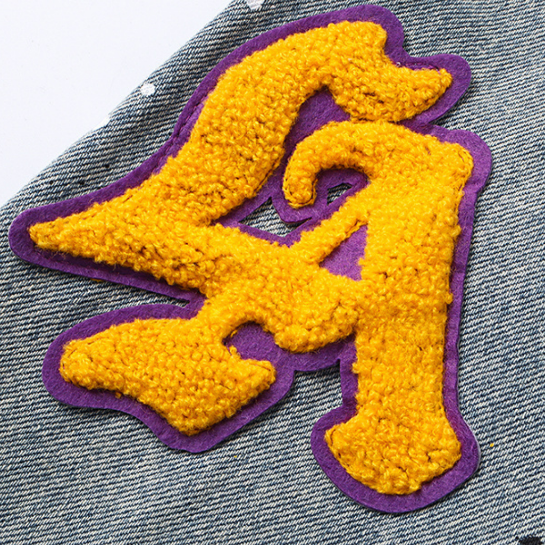 Purple Denim Jacket · Purple Brand · Nova Neta
