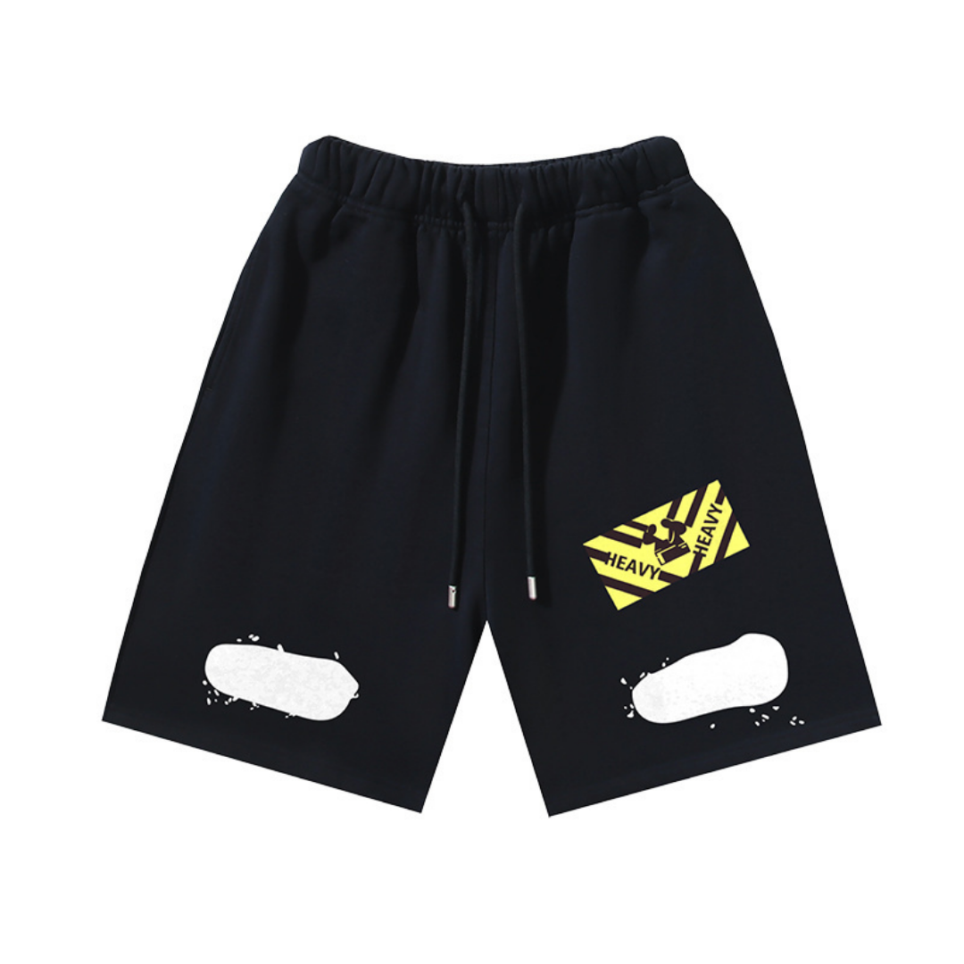 Off-White Off-W Monogram Shorts - Blanco Camo Blanco