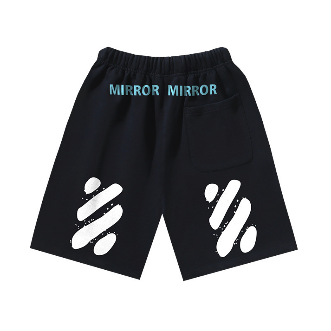 Off-White Off-W Monogram Shorts - Blanco Camo Blanco