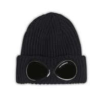 Monogram Navy Beanie