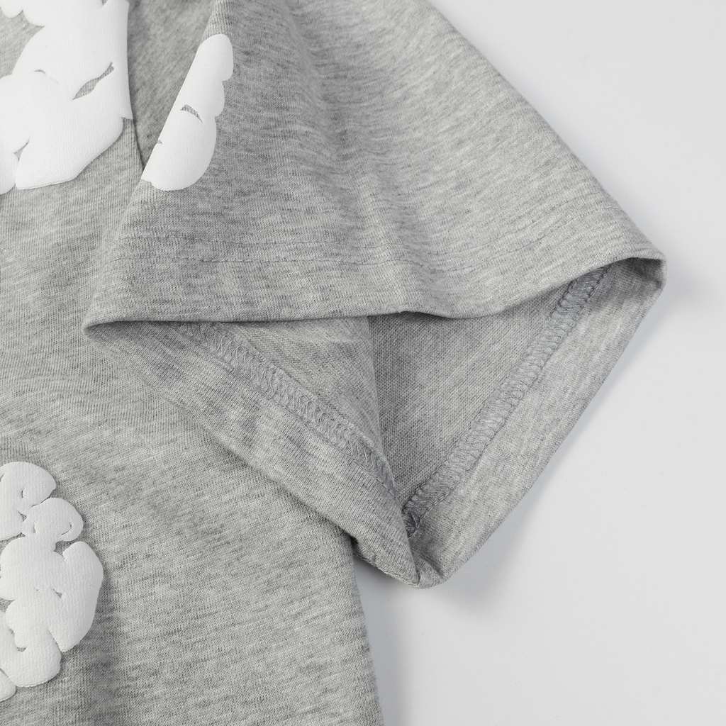 Denim Trs Grey Short set