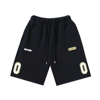 Off-White Off-W Monogram Shorts - Blanco Claro Blanco Logos Amarillo