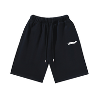 Off-White Off-W Monogram Shorts - Negro Negro Blanco Logo