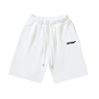 Off-White Off-W Monogram Shorts - Negro Negro Blanco Logo