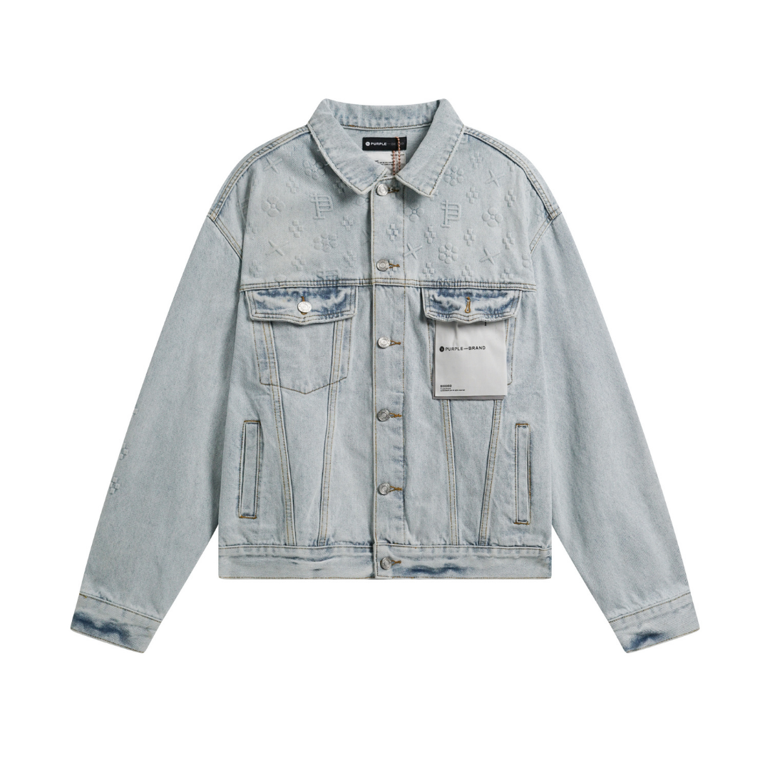 Purple Denim Jacket · Purple Brand · Nova Neta