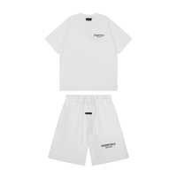 Essentials Short Set Monograma Blanco