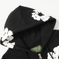 Denim Trs Zip Hoodie