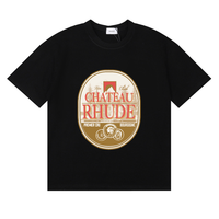 Camiseta Rh*de Beige Blanco Chateau Rhude