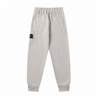Conjunto Stone Island Gris Blanco Cremoso Punto Negro