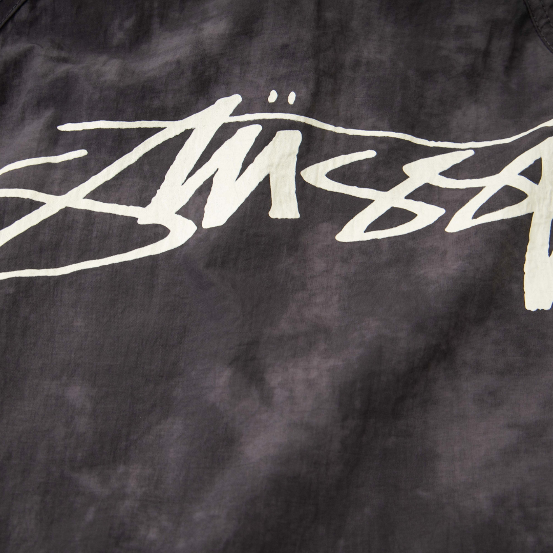 Stussy Jacket Carbón Desteñido