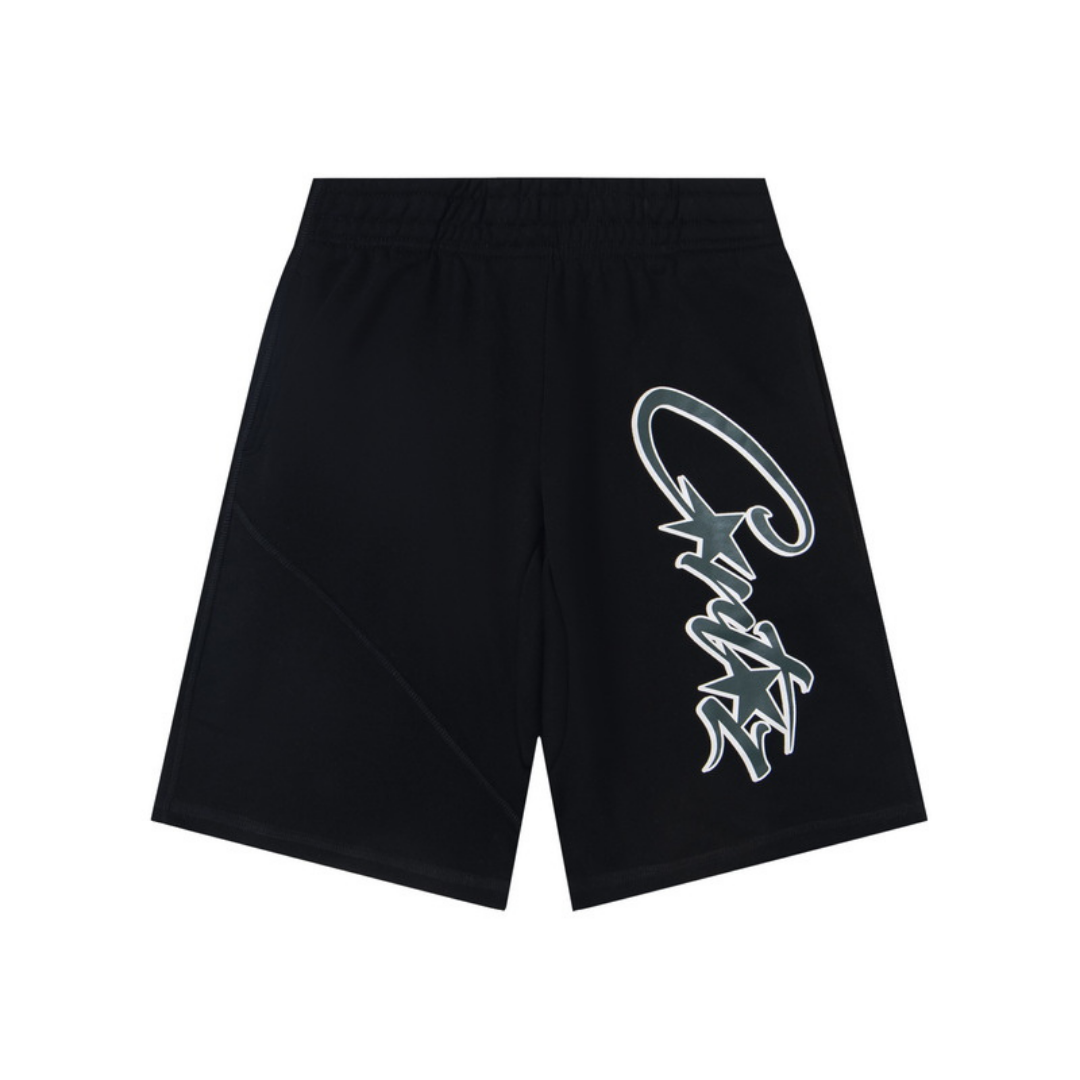 Rules the World Black Shorts Cielo Negro Estrella