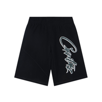 Rules the World Black Shorts Cielo Negro Estrella