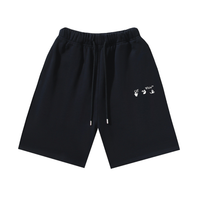 Off-White Off-W Monogram Shorts - Negro Nada