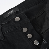 Amr Bandana Black Ripped Jeans Negro