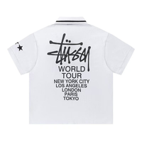 Camiseta Stussy Blanco Logo Bola