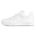 Monogram White Trainer