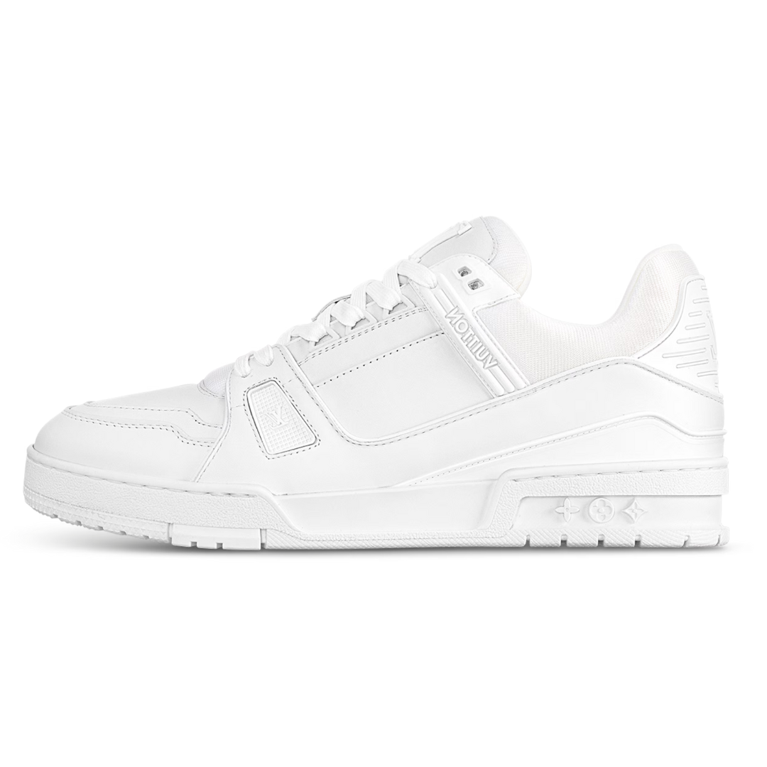 Monogram White Trainer Blanco Suelo