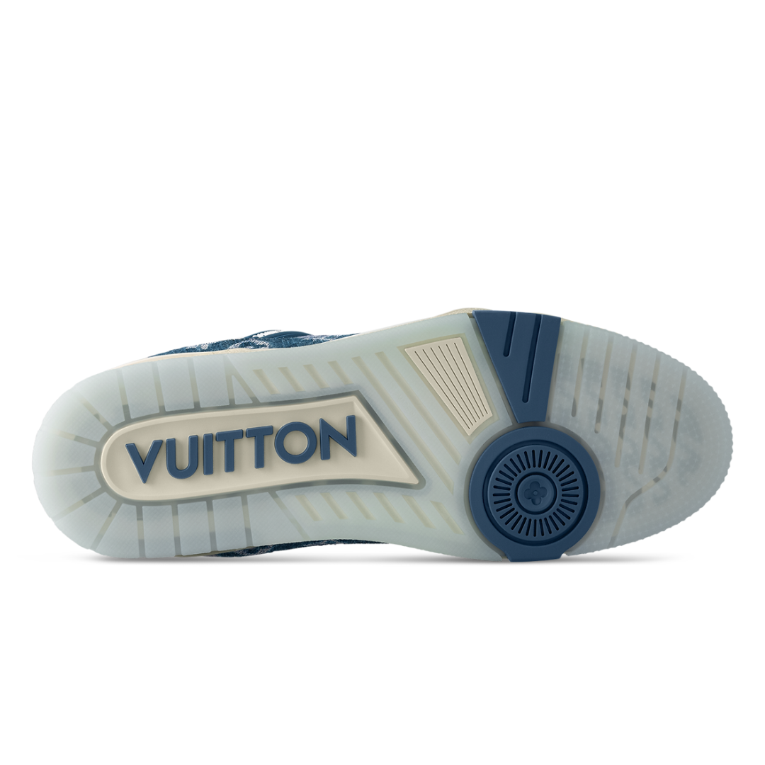 Monogram Denim Blue Trainer