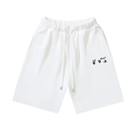 Off-White Off-W Monogram Shorts - Blanco Blanco Camo
