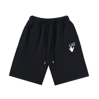 Off-White Off-W Monogram Shorts - Negro Negro Off