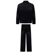 Monogram Jacket Negro Checkered