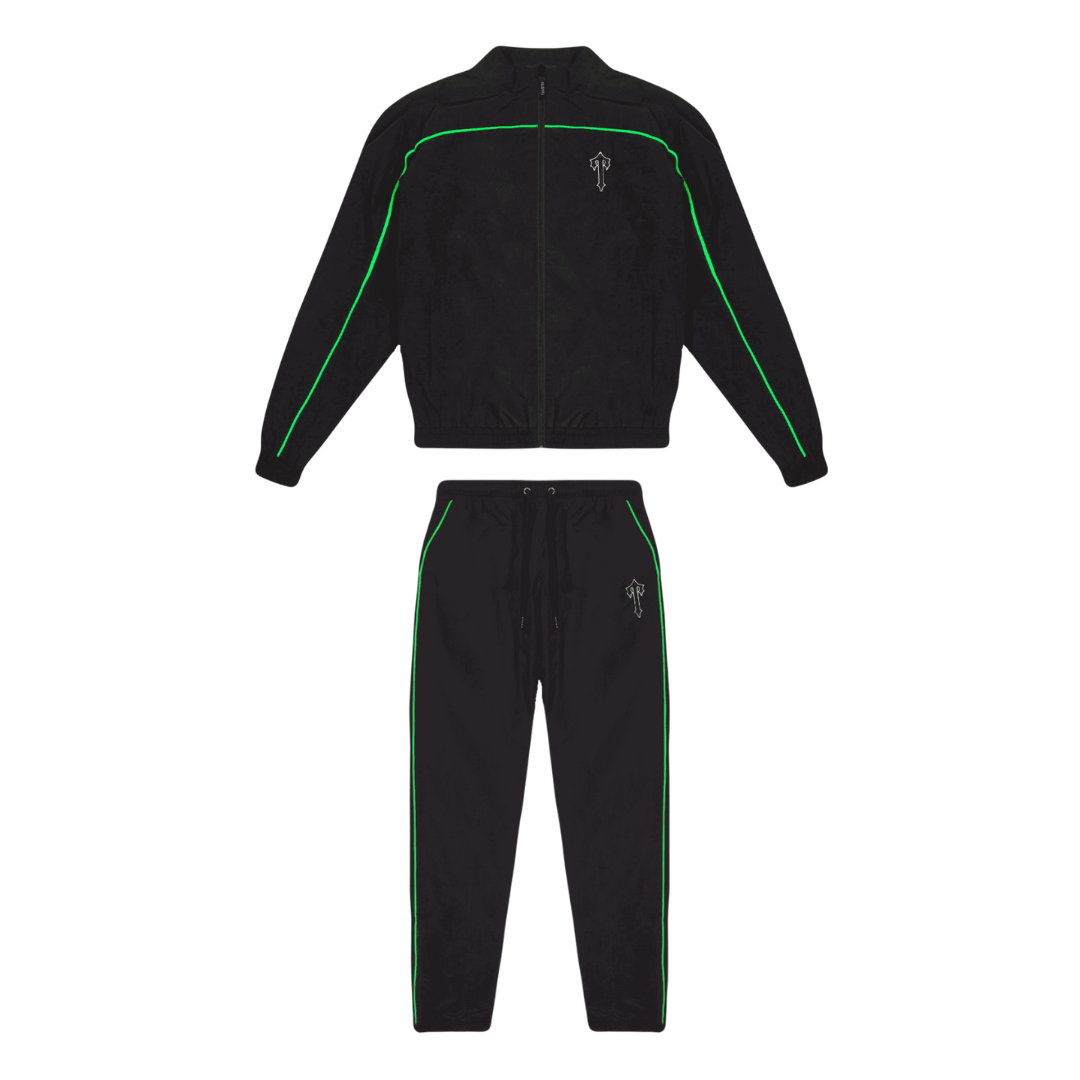 Conjunto Trapstar Negro/Verde