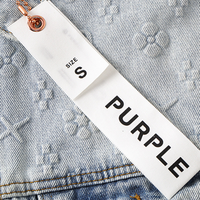 Pantalon Purple Brand Lavado Claro Roturas 5