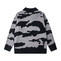 Rules The World Alcatraz Sweater Camo Gris