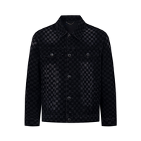 Monogram Jacket Negro Checkered