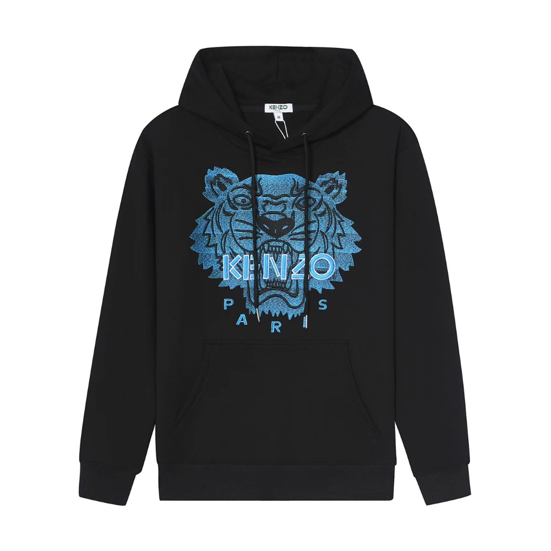 Tiger Monogram Hoodie Blanco Tigre