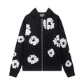 Denim Trs Zip Hoodie