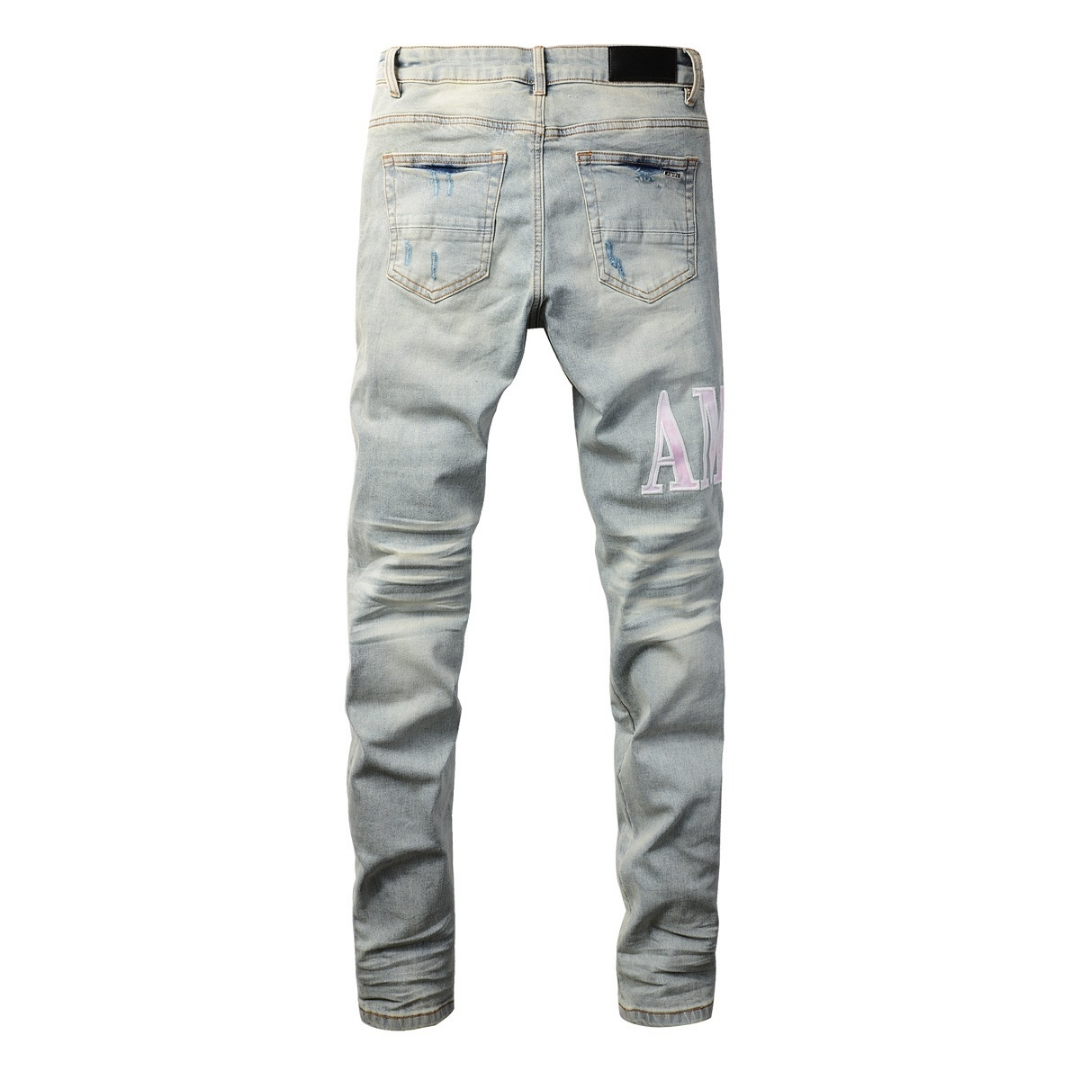 Amr Gradient Camo Jeans Camo