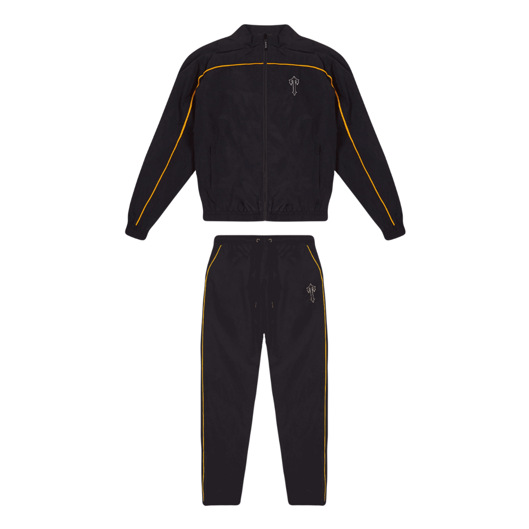 Conjunto Trapstar Negro/Naranja