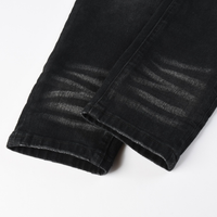 Amr Bandana Black Ripped Jeans Negro
