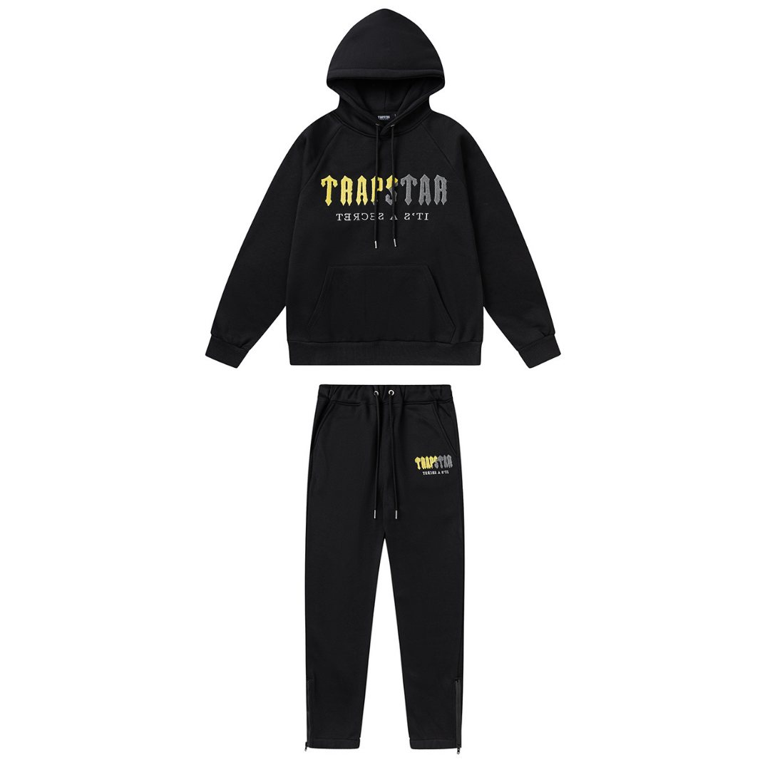 Conjunto Trapstar Negro Amarillo