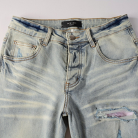 Amr Gradient Camo Jeans Camo