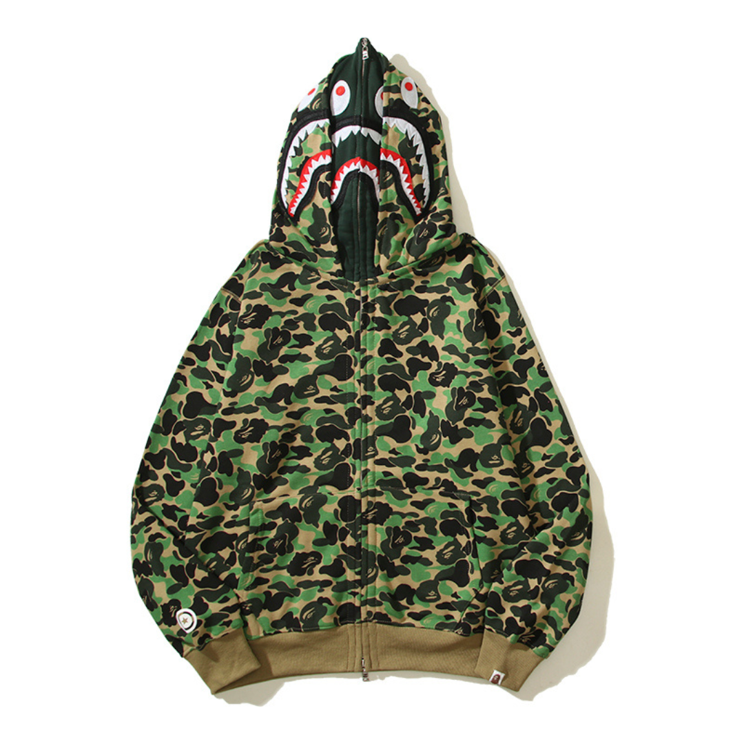 Conjunto BAPE Camo Verde 3