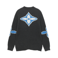 Monogram Sweater Azul Y2K