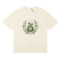 Camiseta Rh*de Blanco Blanco Pintura Verde