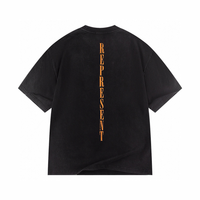 Camiseta Represent Negro Azul Blanco Angel