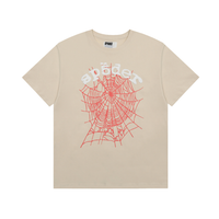 Camiseta Sp5der Cielo Blanco Arana Roja