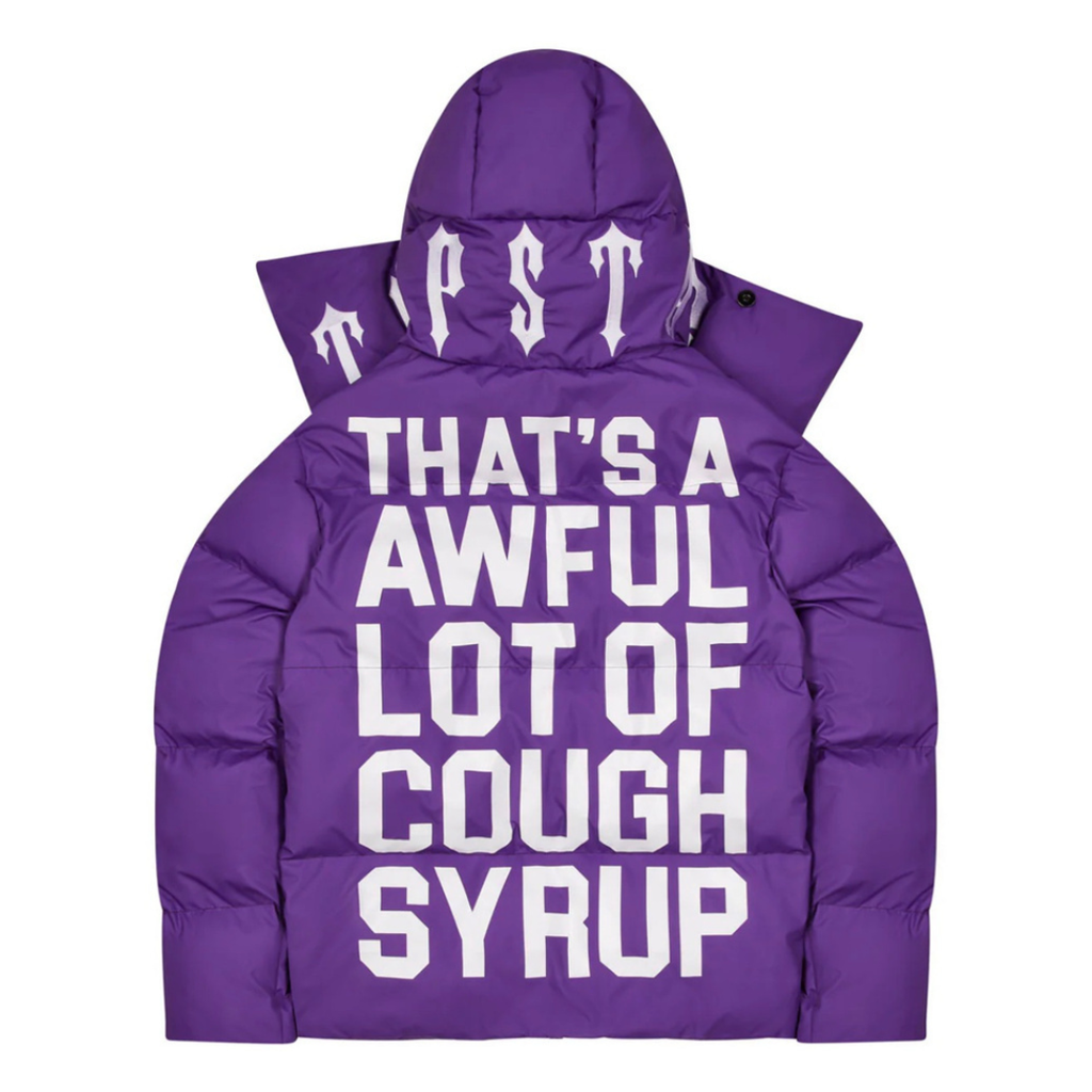 Decoded Puffer Purple Jacket
