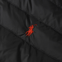 Camiseta Polo Ralph Lauren Negro Liso Negro Logo Rojo 2