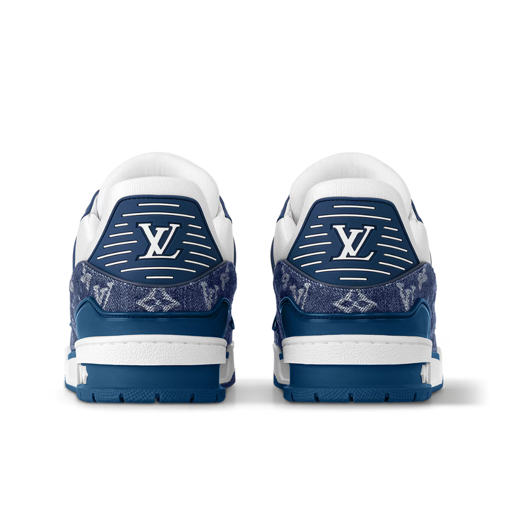 Monogram Blue Trainer