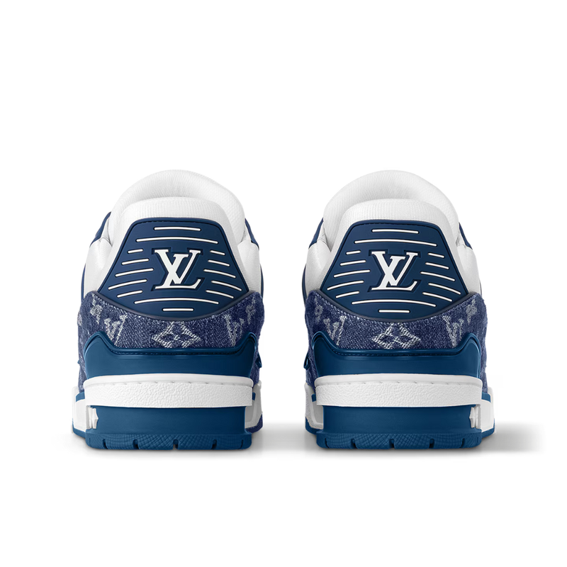Monogram Blue Trainer